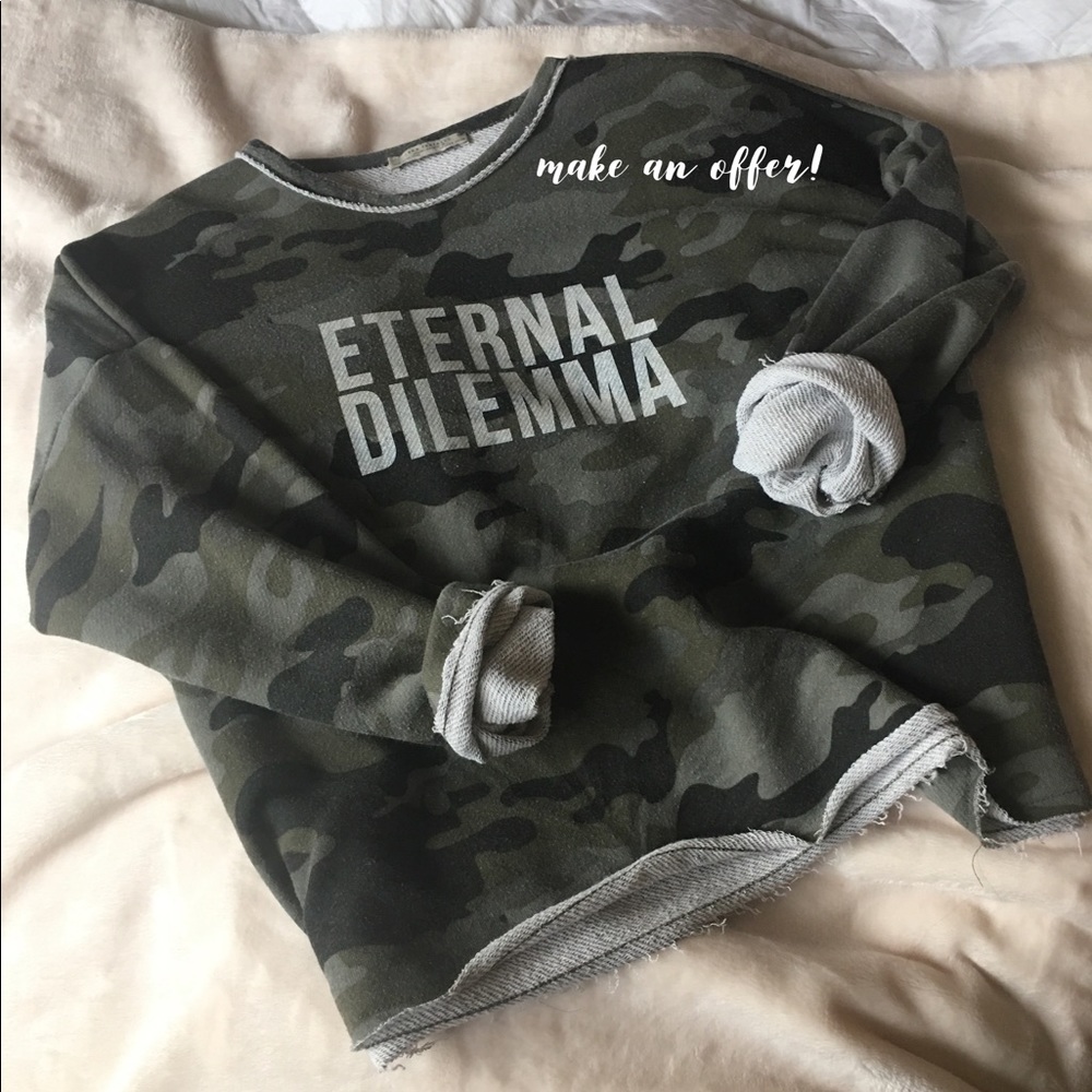 ZARA | "Eternal Dilemma" Sweater